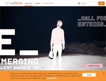 Tablet Screenshot of lensculture.com